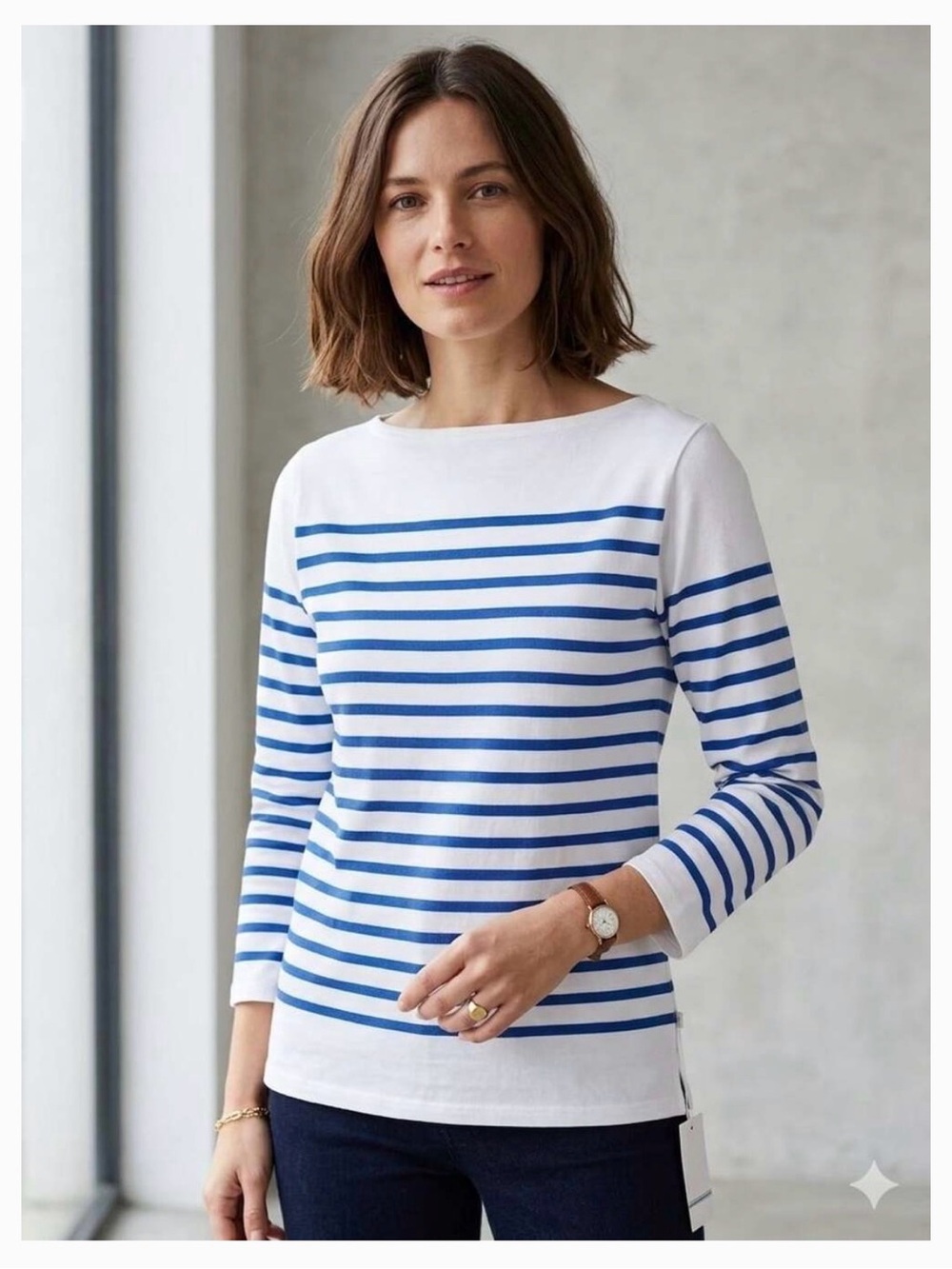 Saint James Naval Breton Striped Top